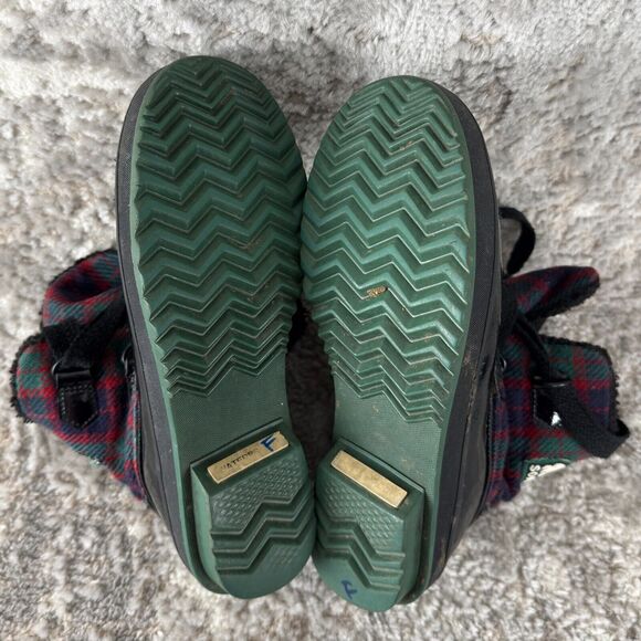 Sorel Sz 6 Waterproof Plaid Warm Lined Tivoli Winter Snow Boots Laced - Picture 11 of 11